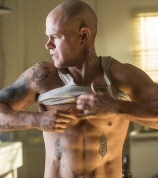 So gut in Form sieht man Matt Damon im Film „Elysium“...