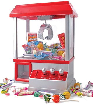 Süßigkeiten gibt's nur als Belohnung! Denn um an eine Nascherei zu gelangen, bedarf es zuerst Geduld und Fingerspitzengefühl. Der Candy-Grabber sorgt für viel Spaß bei Groß und Klein