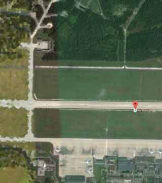 Geheime Orte bei Google Maps: Geilenkirchen, Deutschland. Auch in Deutschland gab es einen Ort, der zeitweise unkenntlich gemacht wurde. In Geilenkirchen befindet sich ein Nato-Flughafen.