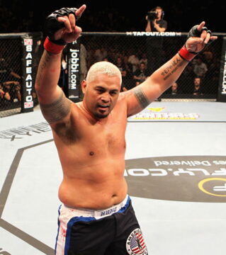 Mark Hunt ist ein ehemaliger K1-Kämpfer. Seine Kickboxer-Charakteristiken sind im Käfig sichtbar: Er tut alles, um im Standkampf zu bleiben, und verpasst seinen Gegnern regelmäßig gewaltige K. o.s