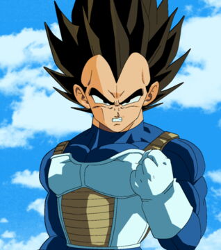 Vegeta: Brilliant, dazu bestimmt, der Allermutigste zu sein, strahlend, doch immer wieder von jemand Besserem besiegt, wie...