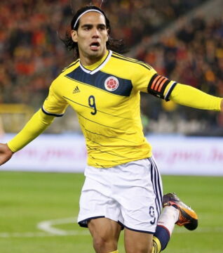 2014 verpasst Radamel Falcao die WM wegen einer Verletzung...