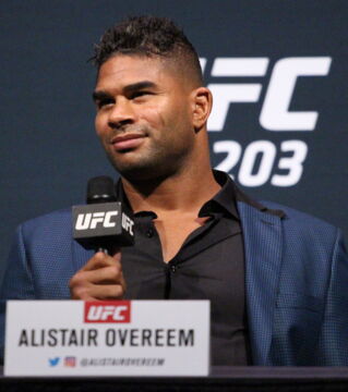 13. Alistair Overeem der imposante, niederländische Strikeforce Champion im Schwergewicht verdiente 3.731.067 € für seine Kämpfe