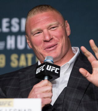 4. Brock Lesnar war von 2008 bis 2010 Champion im Schwergewicht und verdiente für seine Kämpfe 5.084.797 €