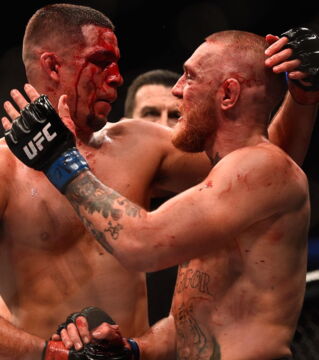 8. UFC 202, mit Conor McGregor vs. Nate Diaz, Anthony Johnson vs. Glover Teixeira, Donald Cerrone vs. Rick Story, Mike Perry vs. Hyun Gyu Lim, Tim Means vs. Sabah Homasi, Cody Garbrandt vs. Takeya Mizugaki