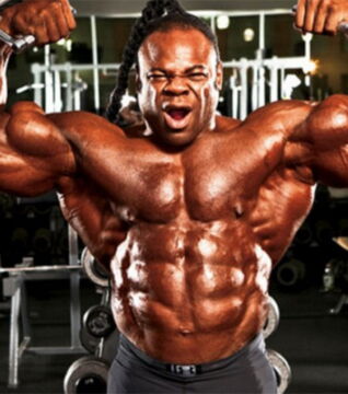7. Kai Greene ist eine Naturkraft. Er wird mehrmals zweiter bei den Mr. Olympia-Wettkämpfen. Im Bodybuilding-Geschäft ist er sehr bekannt.