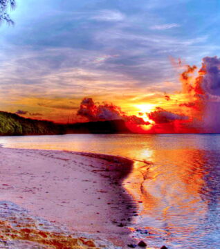 Guam: Wunderschöne Sonnenuntergänge verzaubern romantische Urlauber