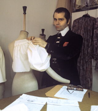 Im Pariser Modeatelier 1979