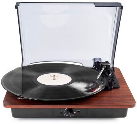 Plattenspieler im Retrolook (69,99 €)