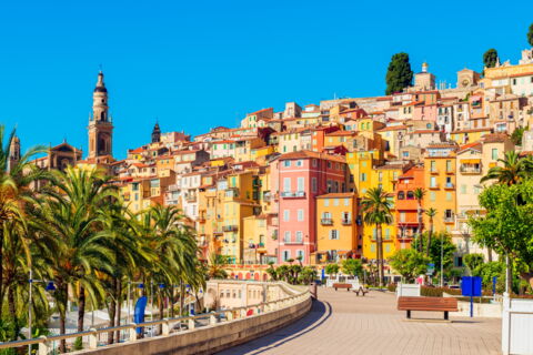 Menton, Frankreich