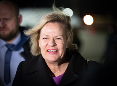 Platz 8: Nancy Faeser (SPD)