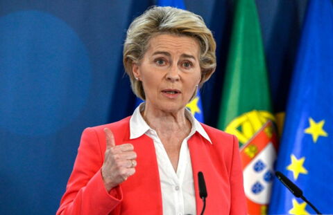 3. Die Präsidentin der Europäischen Kommission Ursula von der Leyen