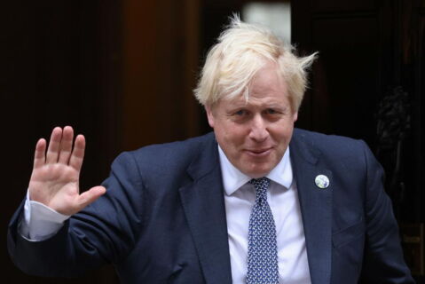 6. Der britische Premierminister Boris Johnson