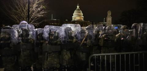 Erst spät in der Nacht ist die Situation unter Kontrolle