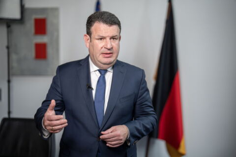 Minister für Arbeit und Soziales Hubertus Heil