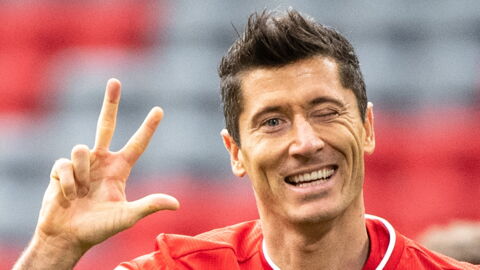 Lewandowski macht Kaffee