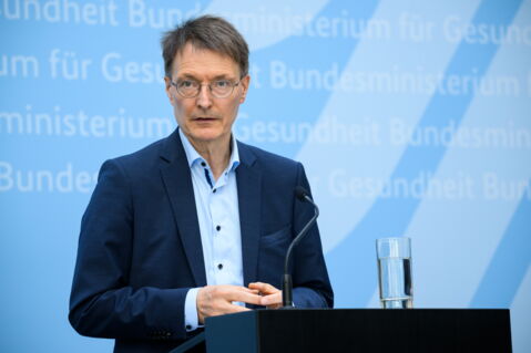Minister für Gesundheit Karl Lauterbach