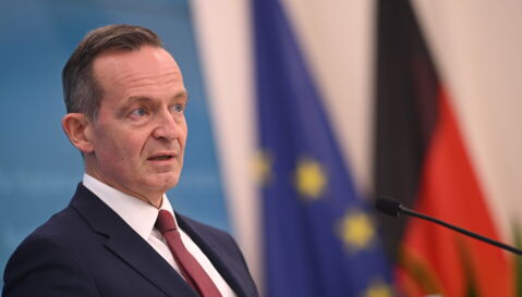 Minister für Digitales und Verkehr Volker Wissing