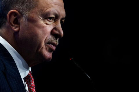 8. Der türkische Präsident Recep Tayyip Erdogan