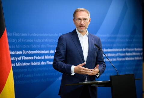 Minister der Finanzen Christian Lindner