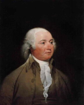 8. John Adams mit einem IQ von 155