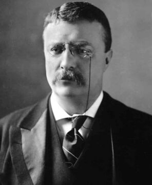 9. Theodore Roosevelt mit einem IQ von 153