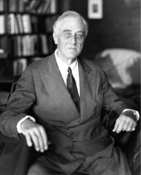 12. Franklin D. Roosevelt mit einem IQ von 150,5