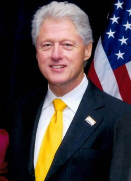 5. Bill Clinton mit einem IQ von 159