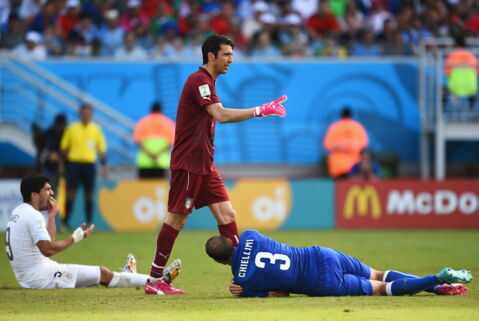 Suarez Beiß-Attacke bei der WM 2014