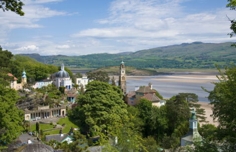 Portmeirion, Wales (Großbritannien)