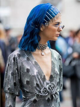 Autumn hair trends: flashy hair colours