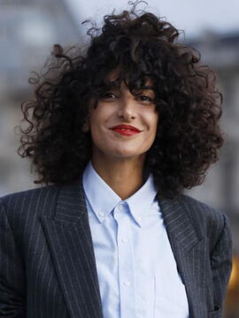 Autumn hair trends: natural curls