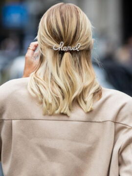 Autumn hair trends: the half ponytail