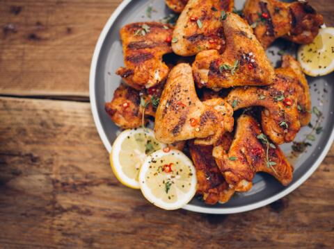 Chicken with herbs and lemon