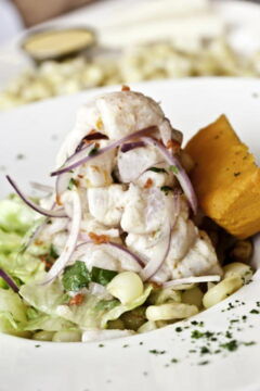Fish ceviche