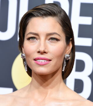 Jessica Biel and a few of her grey hairs
