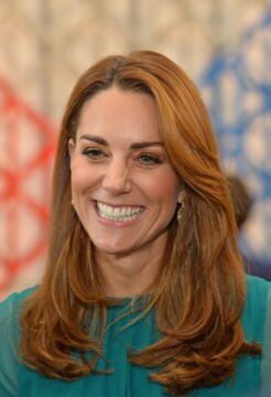 Kate Middleton embraces her grey roots