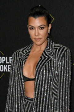 Kourtney Kardashian was born in 1979, she is 41 years old.