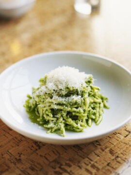 Pasta with pesto