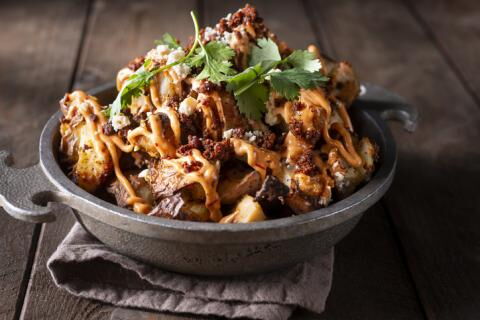 Spanish patatas bravas