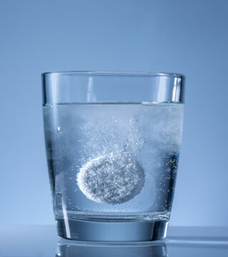 An aspirin tablet crushed in water will help spots to heal more quickly.