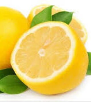 Lemon acts like alcohol but it's totally natural and will make the skin glow!
