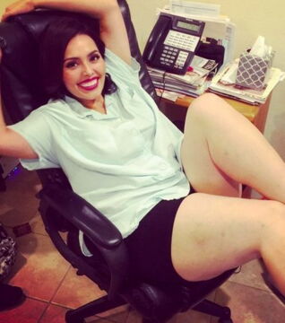 Today, Rosie Mercado weighs less than 16 stone and is clearly very happy