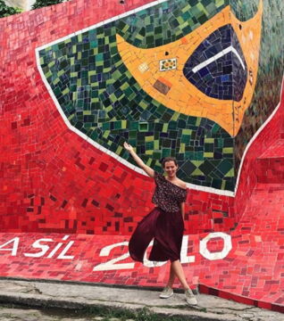 Brigita has already visited more than 75 countries. @imbrigita