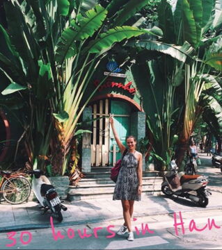 She admits that ‘the worst thing about being a flight attendant is the jet lag’ (source: Daily Mail) @imbrigita