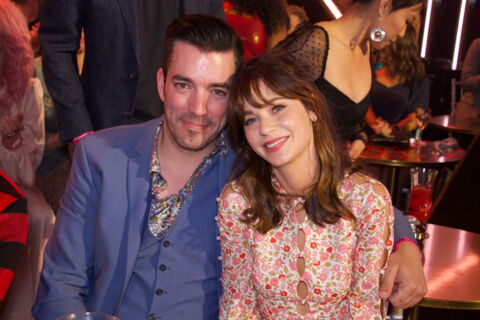Zooey Deschanel and Jonathan Scott