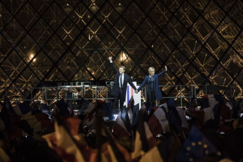 Emmanuel and Brigitte Macron in 2017