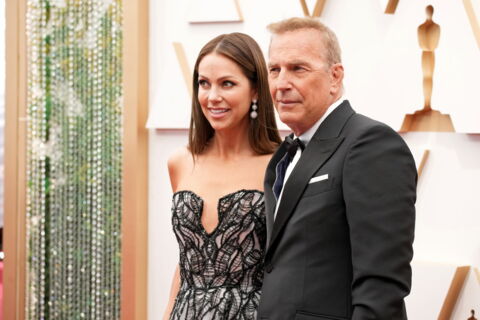 Kevin Costner and Christine Baumgartner