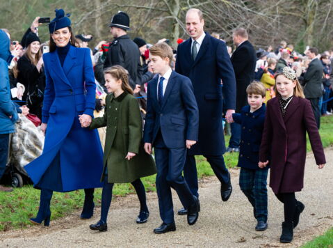 Prince William, Kate & children