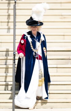 2022 - Queen appoints Camilla in to the Order of the Garter